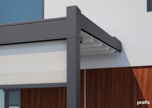 Pergola mit Tuch