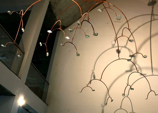 Kinetic Art installation NSRCEL IIMB