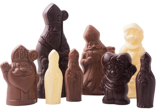 Chocolade figuurtjes Sinterklaas