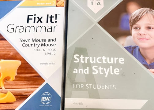 zoomed in version of IEW Structure & Style