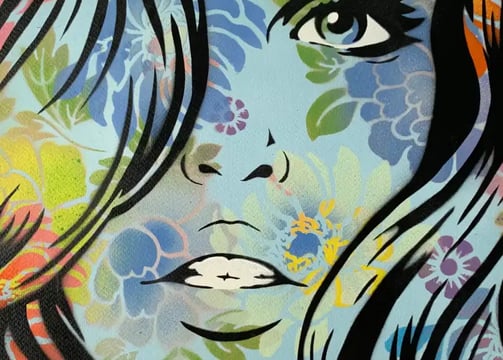 Efin art woman portrait