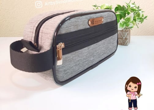 Necessaire masculina - Art by Simone
