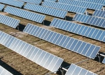 imagem de mineração fotovoltaica