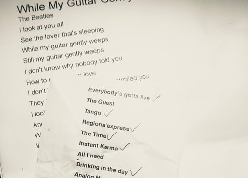 Setliste