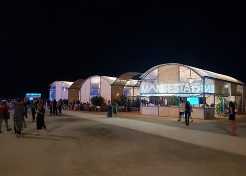 contrucción efímera, pop-up, eventos, construcción temporal, ferias, carpas, evento