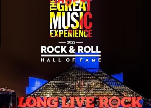 Induct INXS Rock Hall At Night