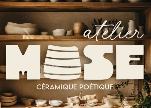 Branding pour Atelier Muse, un atelier de céramique