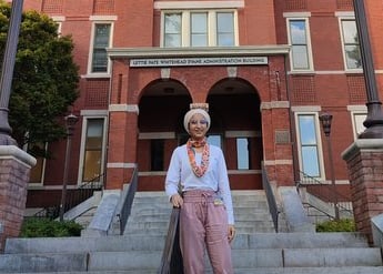 Koshish Foundation scholar at Georgia Tech campus.