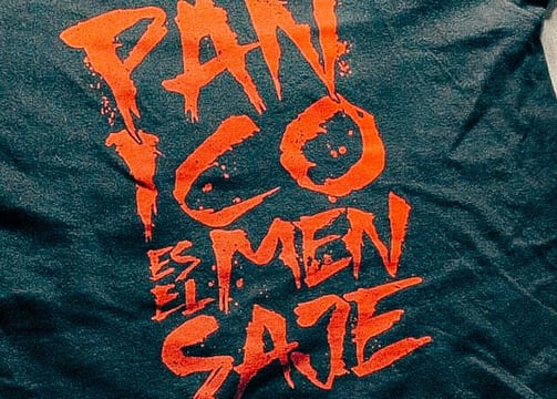 Pánico es el mensaje