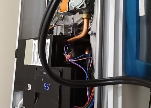 combi boiler installation in Skegness home