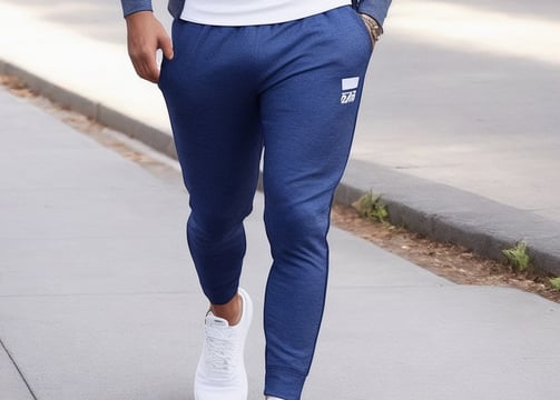 gentleman in joggers