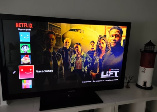 Contenido en streaming. Netflix