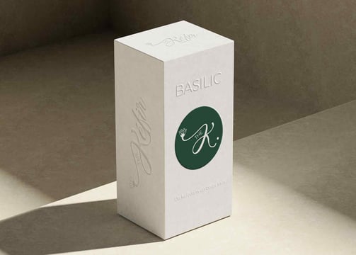 Packaging de bouteille de la marque The Kéfir