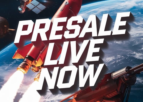 a space shuttle is flying through the air with a space shuttle in the background