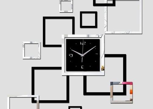 modern acrylic wall clock