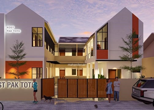 arsitek jogja 3D gambar