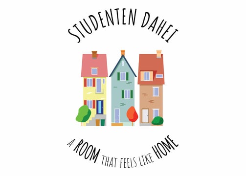 Logo design for a small student housing company in Winterthur, offering affordable rooms for rent