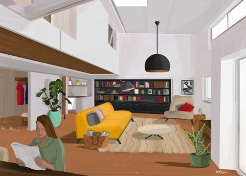 interior illustration