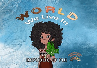 World We Live In Republic of Fiji - Discovery Activity Childrens Book with Dee