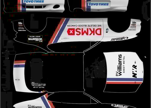 Nathan Williams Racing Sponsors for OT Coupe Cup Series
