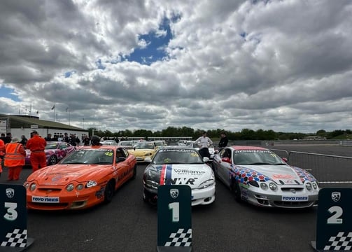Nathan Williams Racing at Thruxton - 1st Place