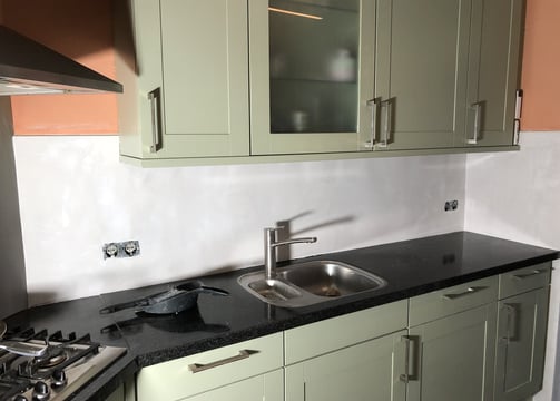 Keuken stukadoren