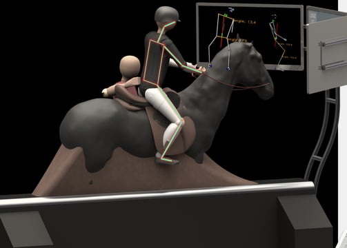 posture analysis with coach while riding
