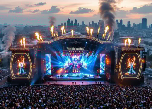 Imagine to be with BTS rocks at such an open-air festival.