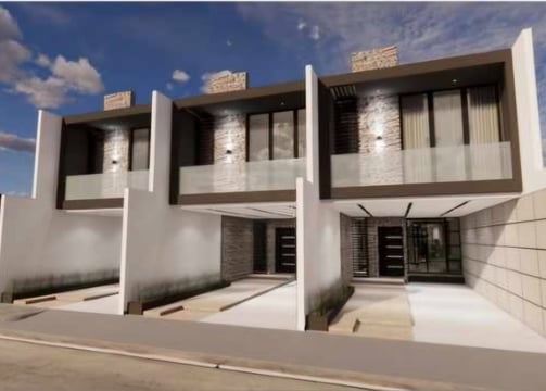 a modern house with a modern design