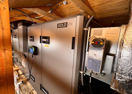 injustering av FTX aggregat Swegon Gold FX
