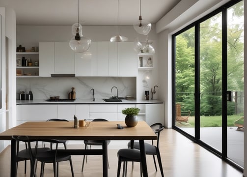 A close-up view of a brick building under renovation, with scaffolding around it. The structure displays intricate architectural details and weathered textures, suggesting age and historical significance.