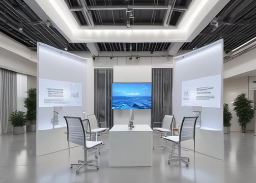 A group of people are gathered in a conference room, engaged in a UX training session. Two women are seated at a table with laptops, participating in the training. A large poster on the wall advertises UX Indonesia and a UX training series. Papers with diagrams are taped to the wall, and various electronic devices and cups are on the table.
