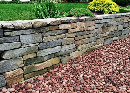 masonry retaining wall in nanaimo