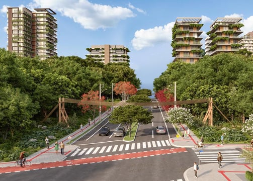 gardens bairro parque passa fauna