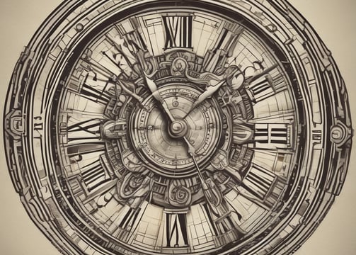a clock that is sitting on a wall