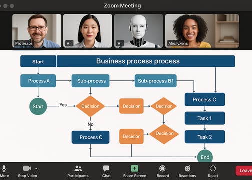Ai gathering requirements from a zoom call