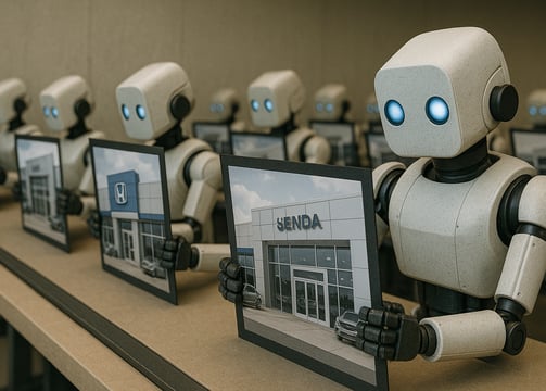AI analyzing franchisee applications