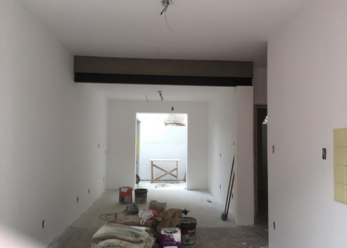 pintura e reforma de uma sala comercial em porto alegre