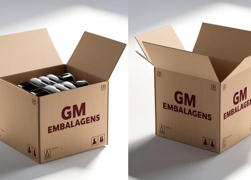 Caixa de Papelão para e-comerce