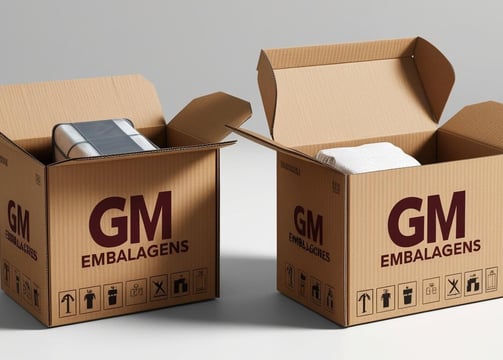 Caixa de Papelão para e-comerce