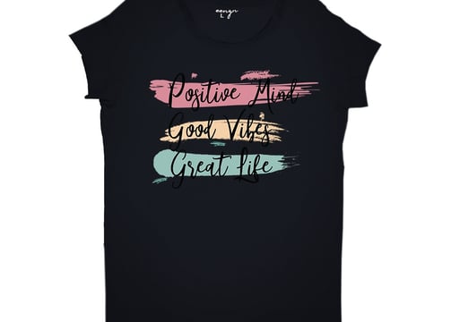 Printed Ladies TShirt Recycled Cotton