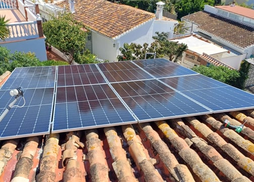Instalación paneles solares en Fuengirola