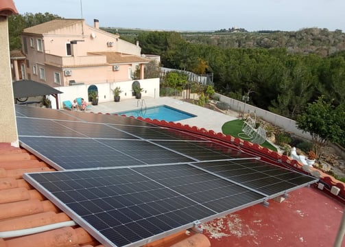 Instalación paneles solares Algorfa