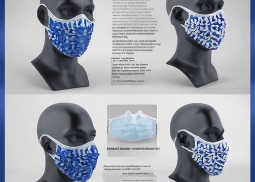 blanco y azul instrucciones para reemplazo de mascarilla