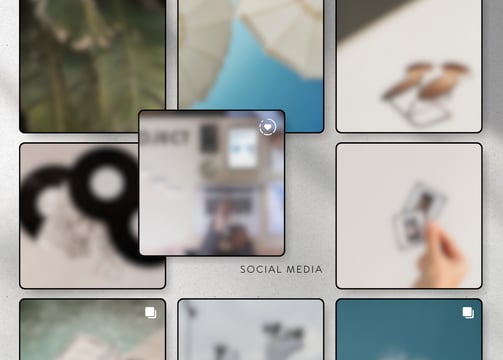 Social media grid