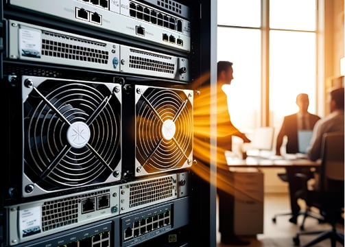 Heat Dissipation in network rack