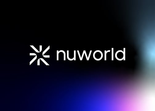 Modern logo design for ai advertising company.