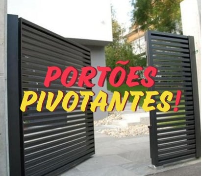 Portao Pivotante Itapevi São Paulo-