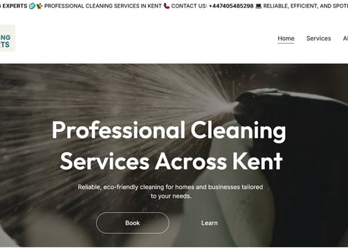 Web design services in Canterbury, Dover, Whitstable, Ashford, Maidstone, Margate, and all areas of 