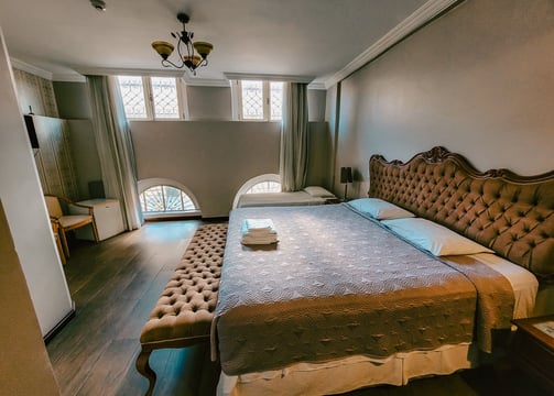 Enjoy an overnight on each end of you stay at the lovely Serengal Hotel. (1 night before, 1 after)